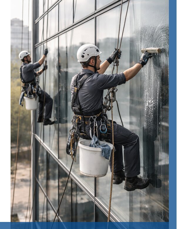 Мойка сплошного остекления в Волгограде, заказать от 312 р.| ВЫСОТНИК-Влг