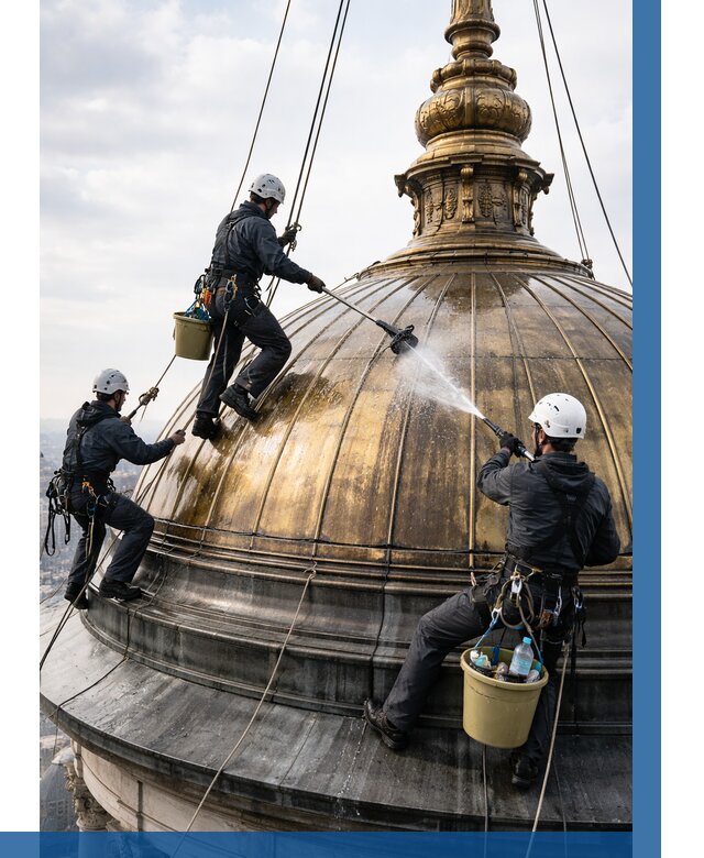 Мойка куполов и шпилей в Волгограде от 8313 р. - заказать | ВЫСОТНИК-Влг