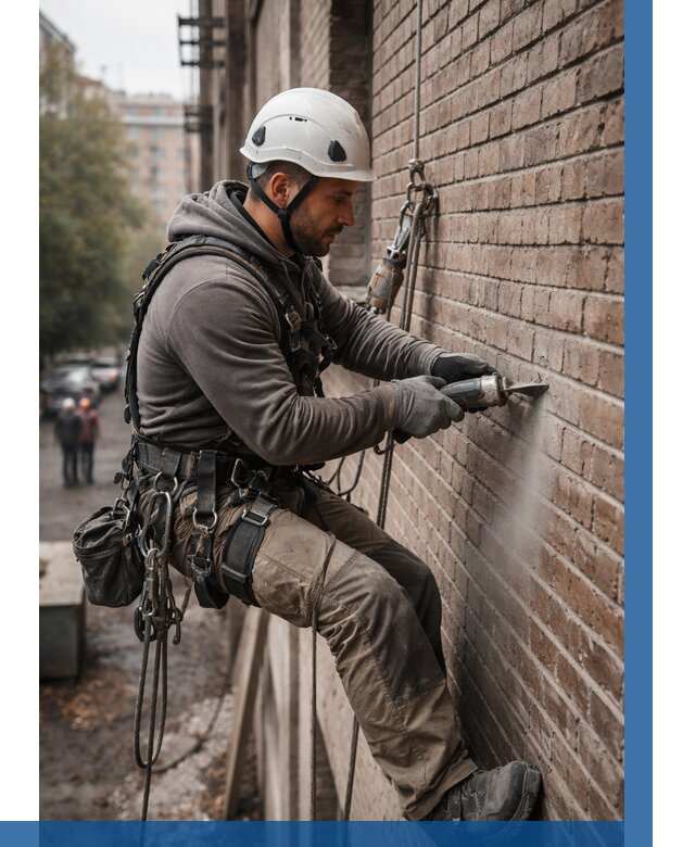 Расшивка кирпичных швов в Волгограде от 623 р. | ВЫСОТНИК-Влг