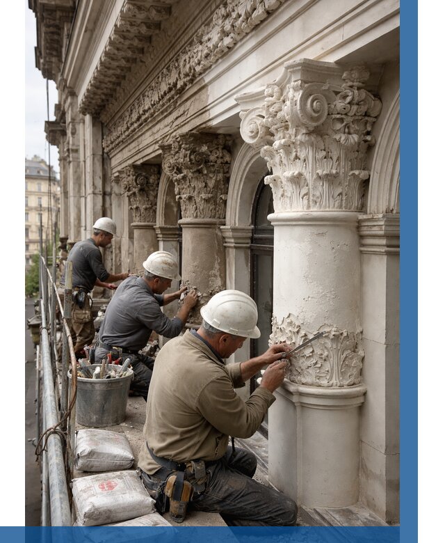 Реставрация фасадной лепнины в Волгограде от 2598 р. | ВЫСОТНИК-Влг