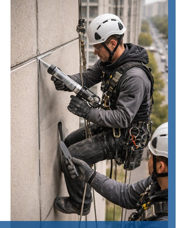 Первичная герметизация швов в Волгограде от 623 р. | ВЫСОТНИК-Влг