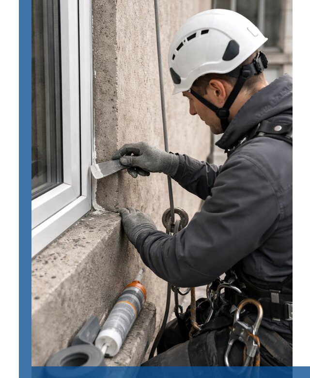 Герметизация монтажных швов окон в Волгограде с гарантией качества