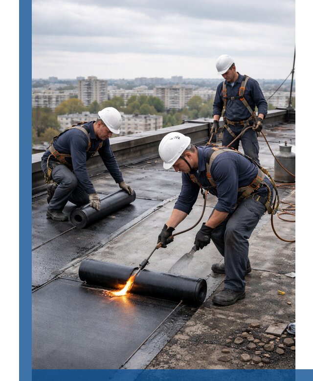 Ремонт наплавляемой кровли в Волгограде качественно и надежно