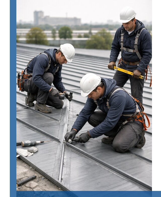 Ремонт фальцевой кровли в Волгограде срочно и качественно