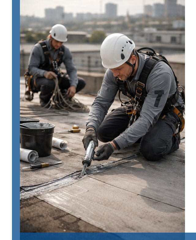 Аварийное и капитальное устранение протечек кровли в Волгограде