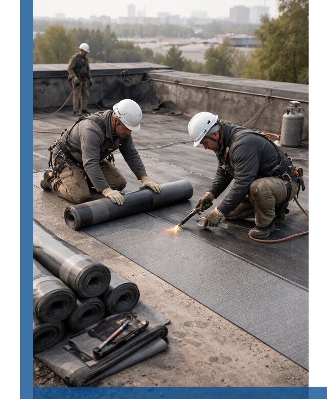 Монтаж мягкой кровли в Волгограде профессионально и надежно