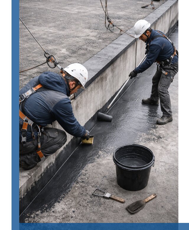 Гидроизоляция кровли жидкой резиной профессионально в Волгограде