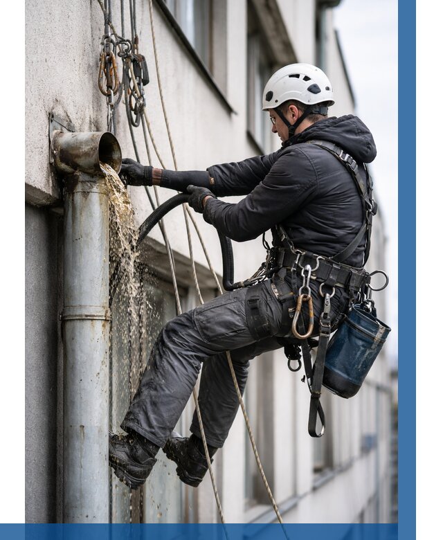 Прочистка водосточных труб в Волгограде от 3637 р. | ВЫСОТНИК-Влг