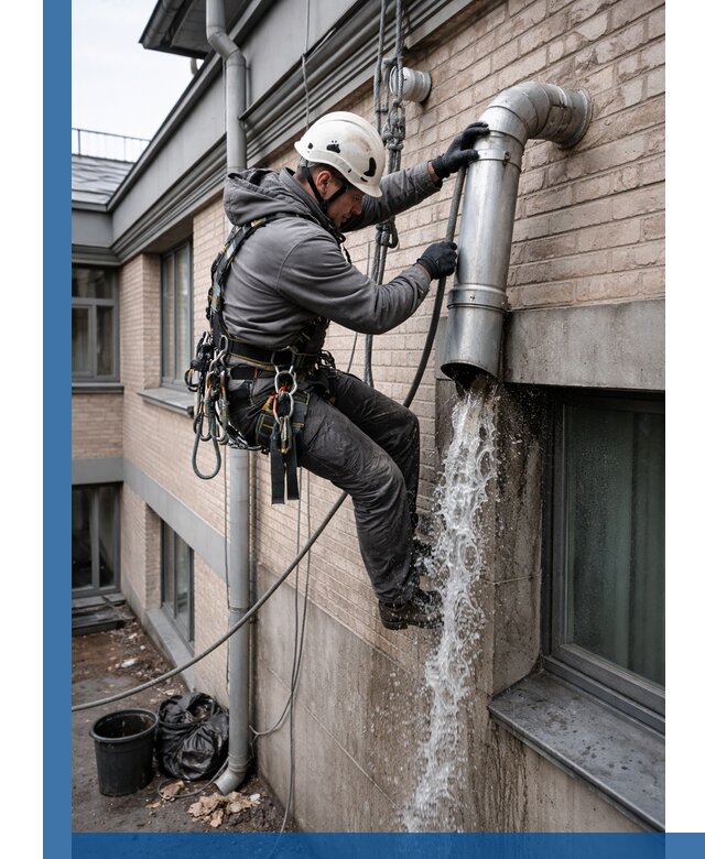 Профессиональная прочистка водосточных труб в Волгограде с гарантией