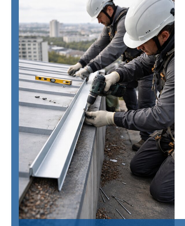 Монтаж капельника на кровле в Волгограде с гарантией качества