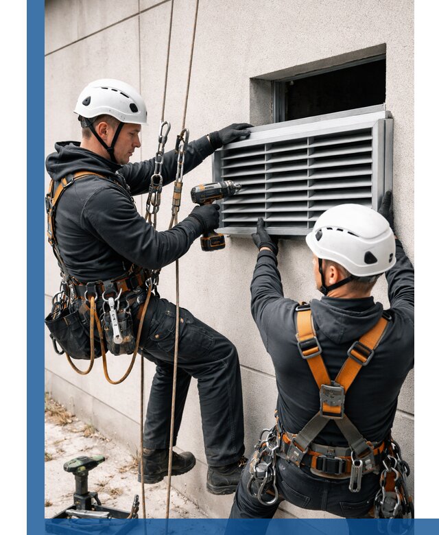 Монтаж вентиляционных решеток в Волгограде профессиональный сервис