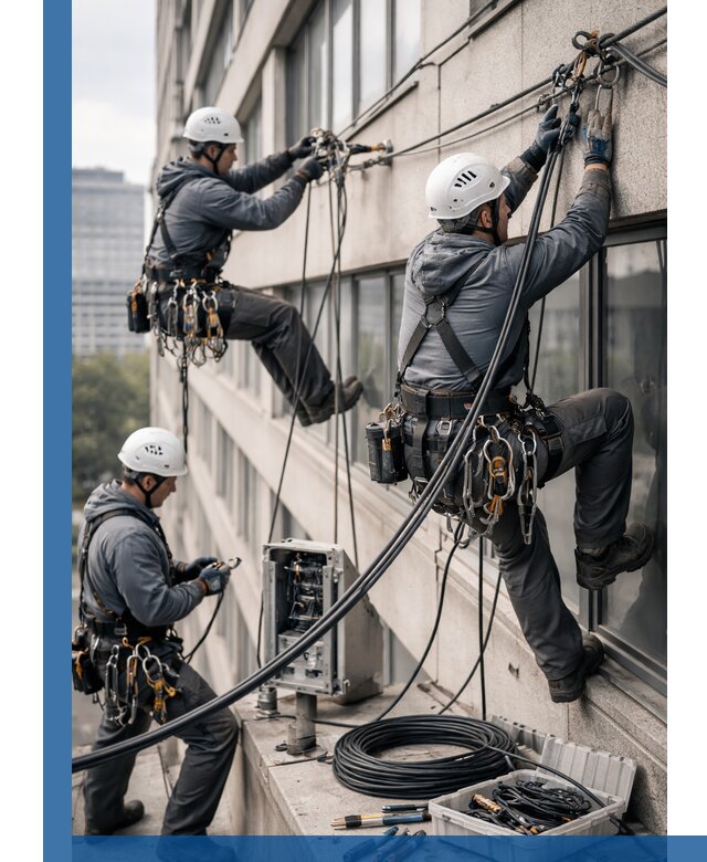 Прокладка оптоволоконного кабеля в Волгограде под ключ с тестированием