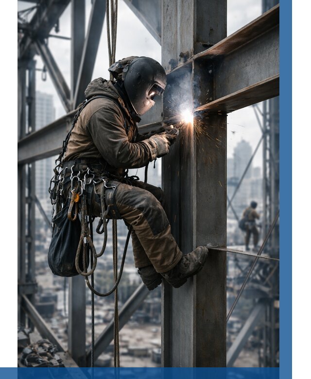 Высотные сварочные работы в Волгограде от 3637 р. | ВЫСОТНИК-Влг