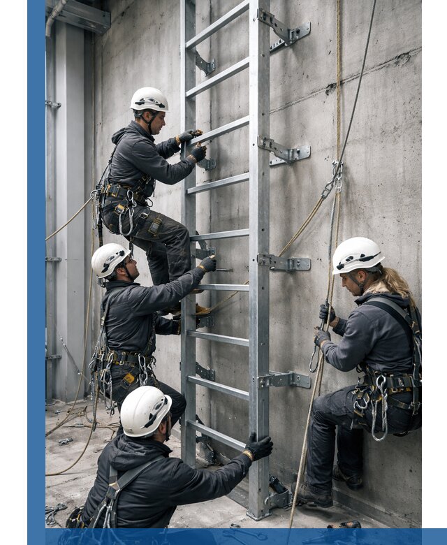 Монтаж металлических лестниц в Волгограде под ключ со гарантией