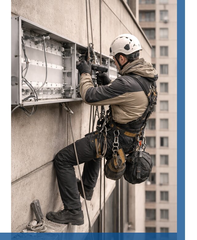 Ремонт вывески на высоте в Волгограде от 4676 р. | ВЫСОТНИК-Влг