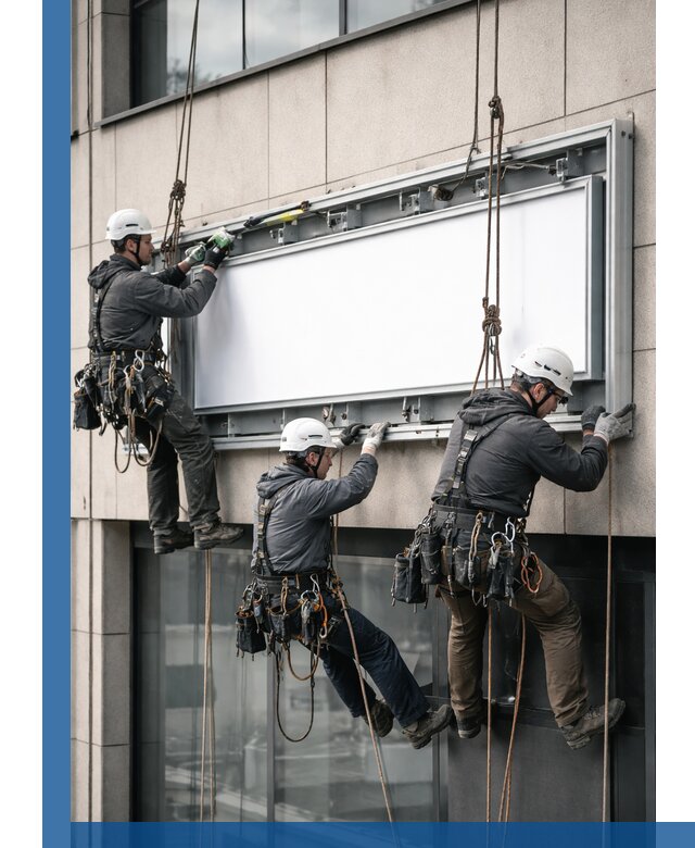 Профессиональный монтаж светового короба под ключ в Волгограде