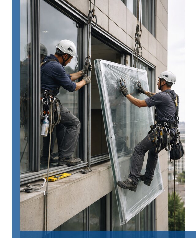Профессиональная замена стекла в витраже в Волгограде с гарантией