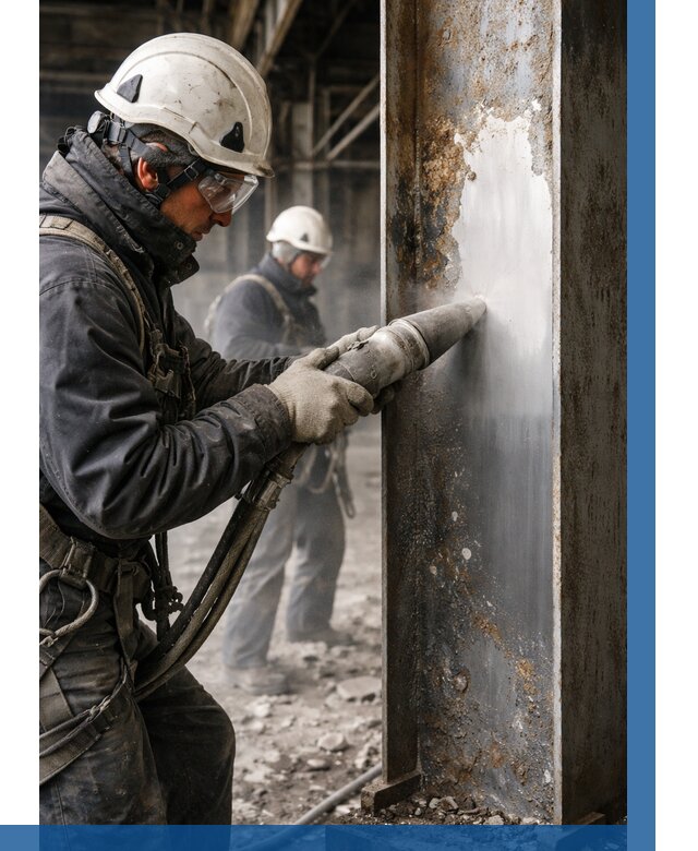 Удаление старой краски с металла в Волгограде от 468 р. | ВЫСОТНИК-Влг