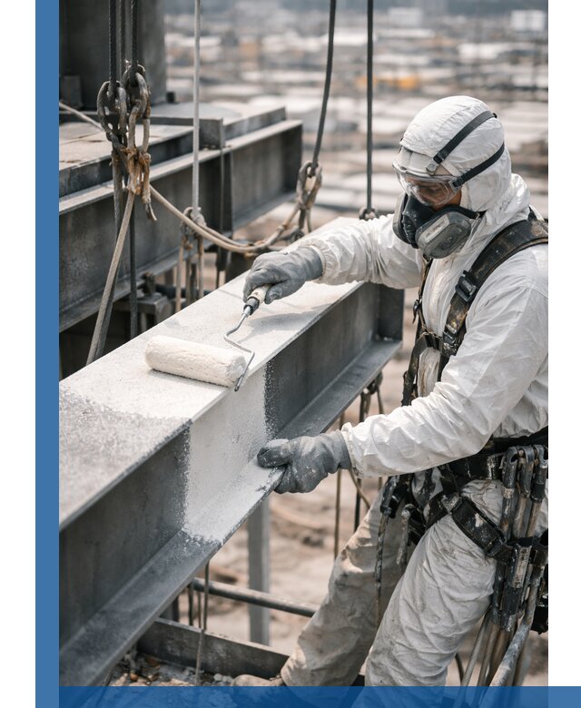 Профессиональная огнезащитная обработка металлоконструкций в Волгограде