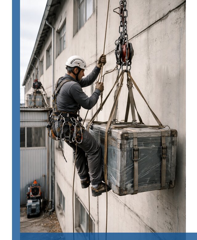 Подъем грузов на высоту в Волгограде для промышленных объектов