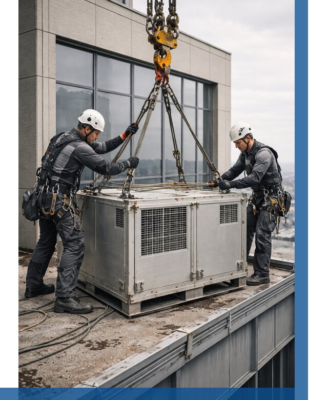 Такелажные работы на высоте в Волгограде от 8313 р. | ВЫСОТНИК-Влг