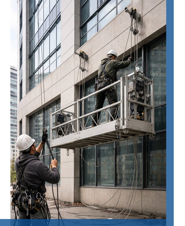 Монтаж и подъем фасадной люльки в Волгограде от 12469 р. | ВЫСОТНИК-Влг