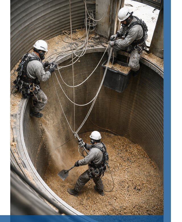 Чистка зерновых бункеров в Волгограде от 12469 р. | ВЫСОТНИК-Влг