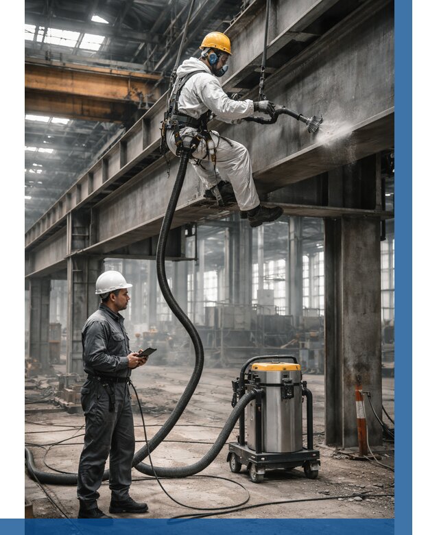 Обеспыливание конструкций в цехе в Волгограде от 4364 р. | ВЫСОТНИК-Влг