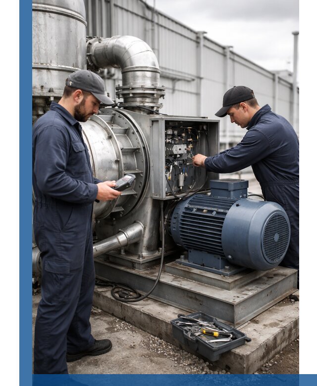 Техническое обслуживание промышленного оборудования в Волгограде