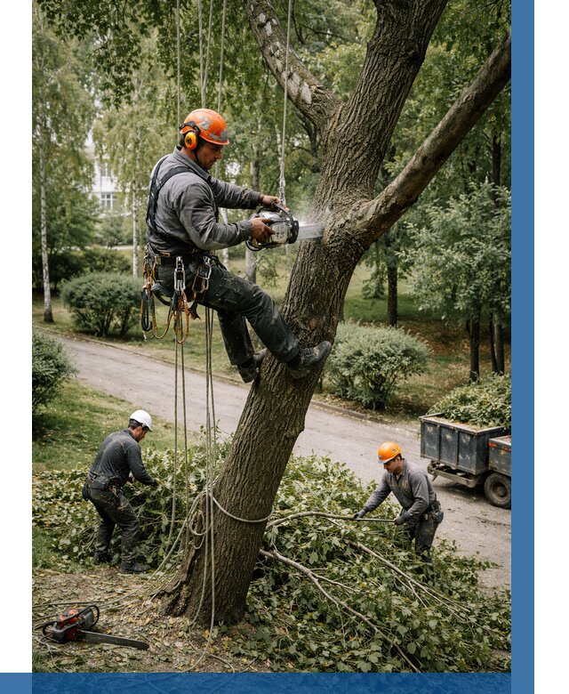 Кронирование деревьев в Волгограде от 6754 р. | ВЫСОТНИК-Влг