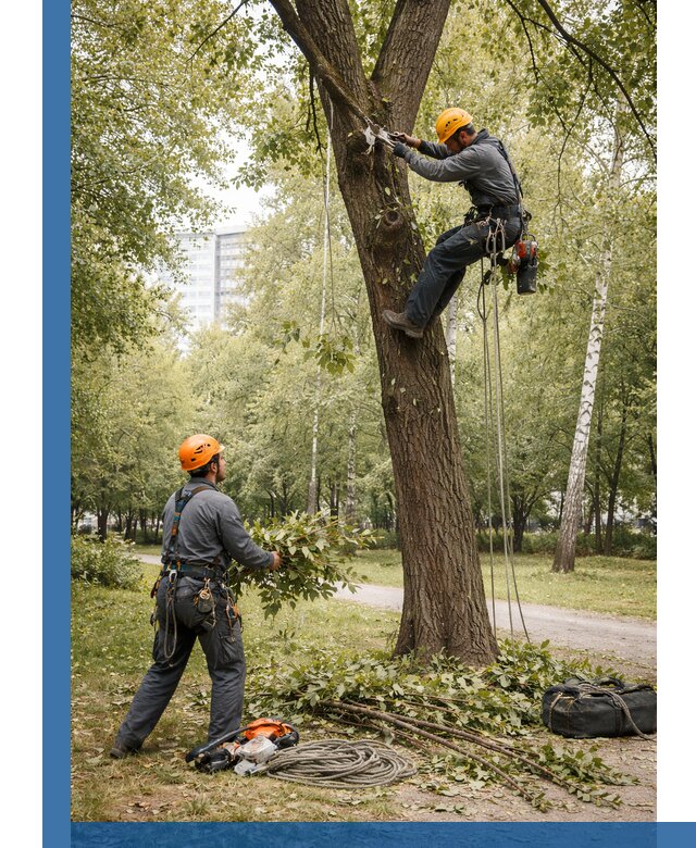 Санитарная обрезка деревьев в Волгограде, профессионально и безопасно