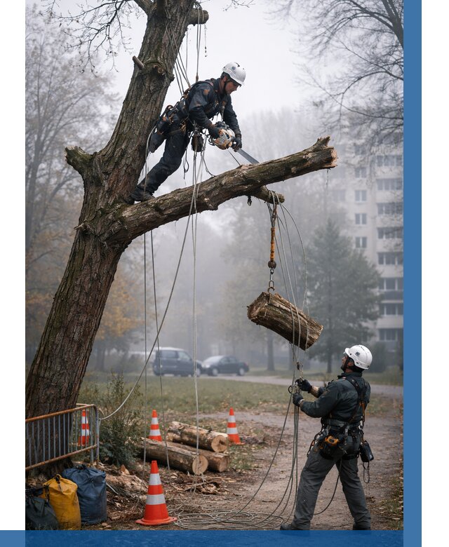 Удаление аварийных деревьев в Волгограде от 15587 р. | ВЫСОТНИК-Влг