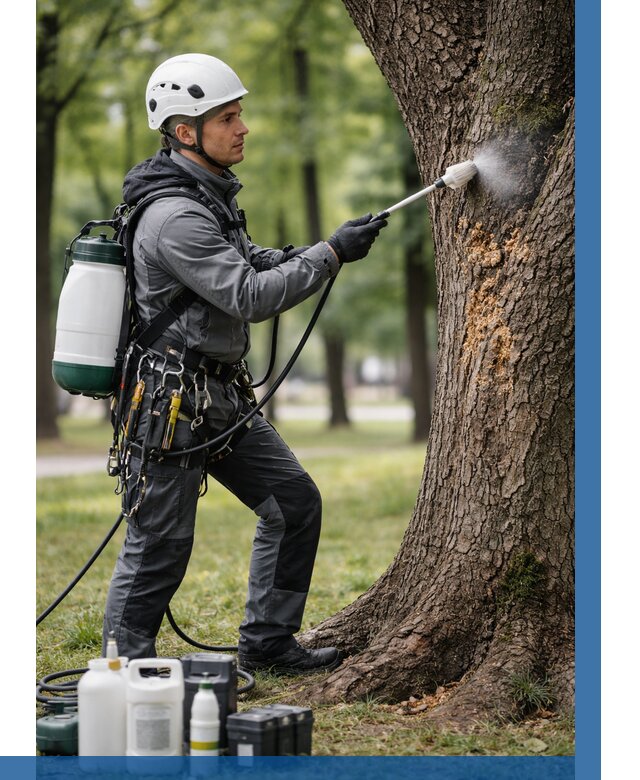 Обработка деревьев от вредителей в Волгограде от 4676 р. | ВЫСОТНИК-Влг