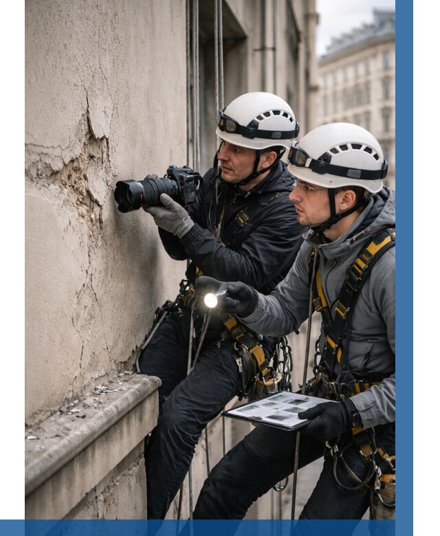 Фотофиксация дефектов фасада в Волгограде от 4676 р. | ВЫСОТНИК-Влг